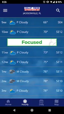 Action News Jax Weather android App screenshot 5